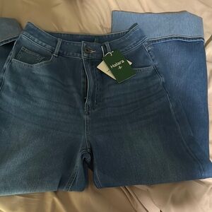 HALARA Blue High Rise Jeans Classic Style